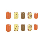Press-On Nails Seasonal Floral Hypoallergenic Set of 24