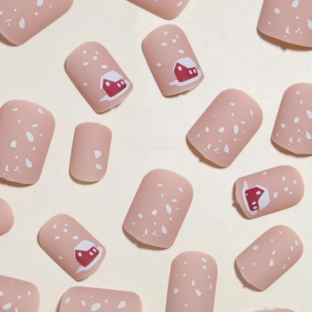 Press-On Nails Self-Adhesive 24-Piece Artistic Designs
