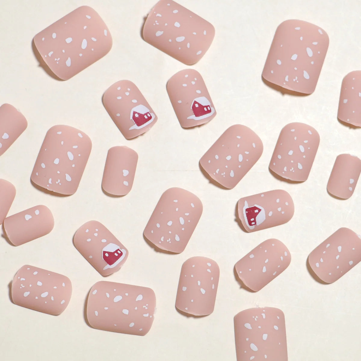 Press-On Nails Self-Adhesive 24-Piece Artistic Designs