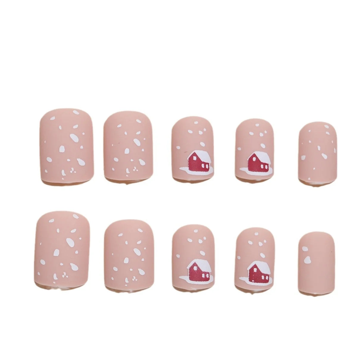 Press-On Nails Self-Adhesive 24-Piece Artistic Designs