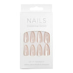 Press-On Nails Self-Adhesive Almond Set of 24