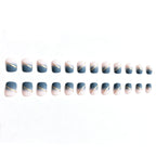 Press-On Nails Self-Adhesive Geometric Lavender Set of 24