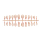 Press-On Nails Self-Adhesive Gold Accents & Bows