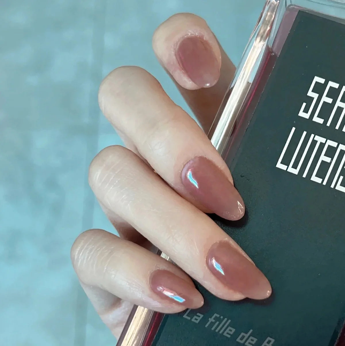 Press-On Nails Self-Adhesive High-Gloss Multiple Sizes
