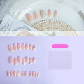 Press-On Nails Self-Adhesive Pink French Tips