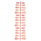 Press-On Nails Self-Adhesive Reusable Floral Design