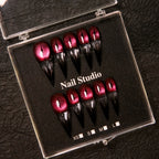 Press-On Nails Sparkle Finish Reusable No Glue