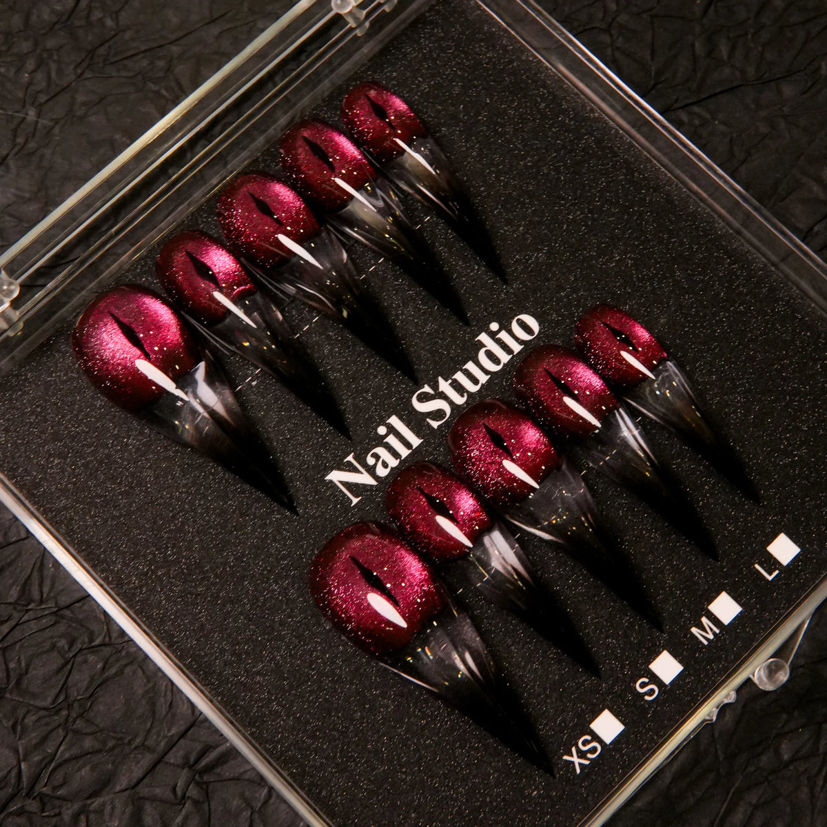 Press-On Nails Sparkle Finish Reusable No Glue