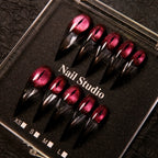 Press-On Nails Sparkle Finish Reusable No Glue