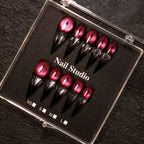 Press-On Nails Sparkle Finish Reusable No Glue