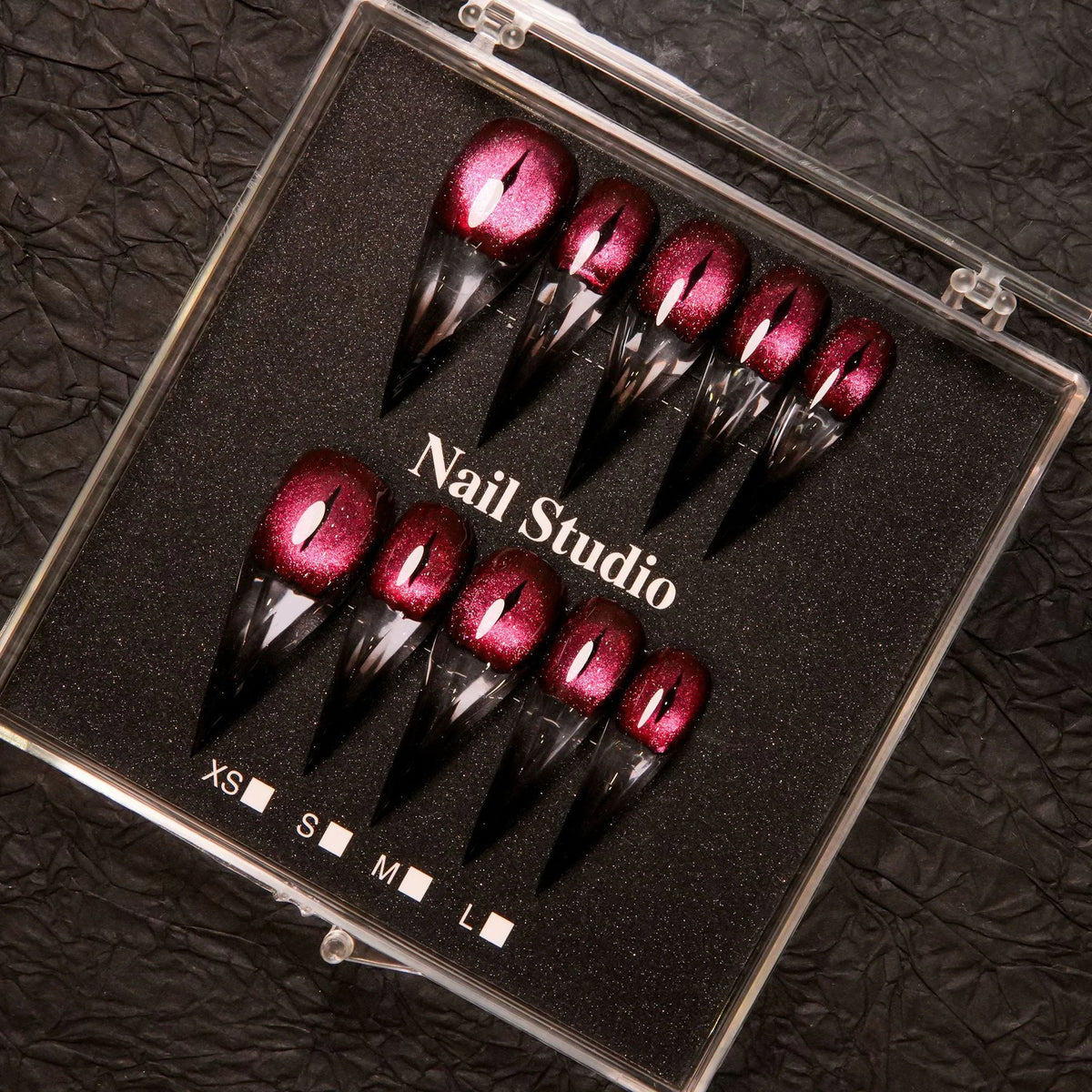 Press-On Nails Sparkle Finish Reusable No Glue