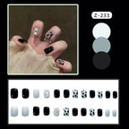 Press-On Nails Sparkling Embellished Glue-Free & Long-Lasting