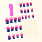 Press-On Nails Sparkling Ombre Easy-Apply