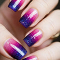 Press-On Nails Sparkling Ombre Easy-Apply