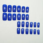 Press-On Nails Square Glossy Reusable
