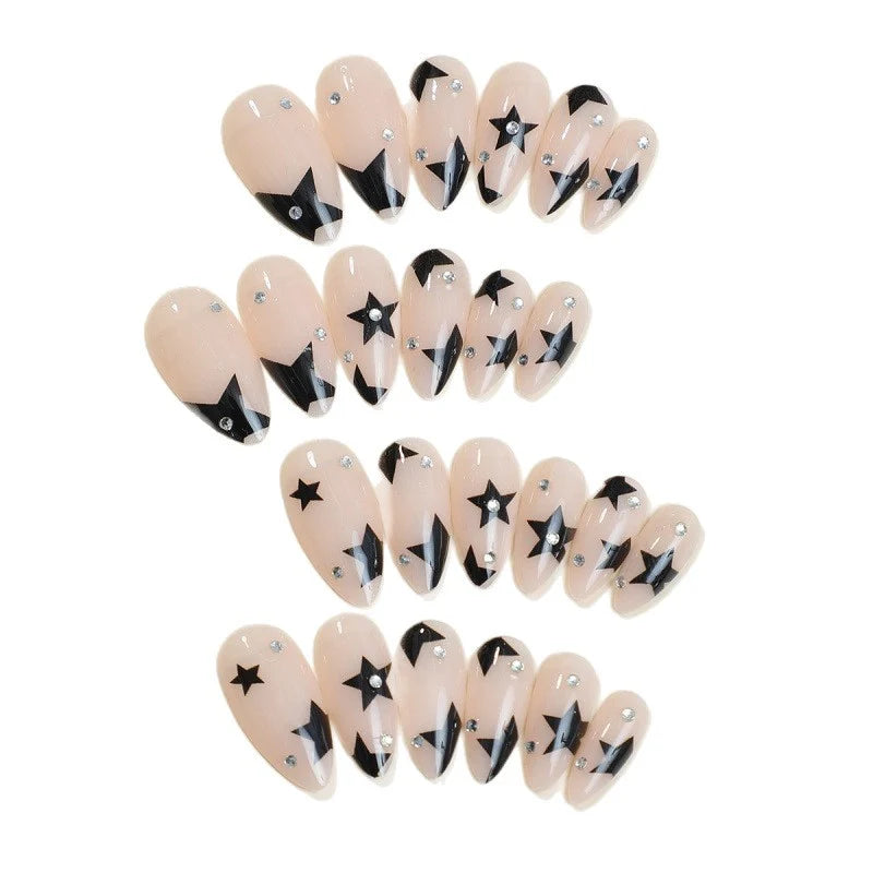 Press-On Nails Star Accent Complete Kit
