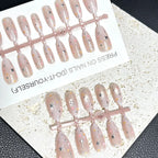 Press-On Nails Star & Floral Chip-Resistant Multiple Sizes
