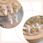Press-On Nails Starburst Metallic Peel-And-Stick & Comfortable Fit