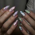 Press-On Nails Starry Design Reusable Easy Application
