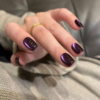 Press-On Nails Starry Night Pre-Glued Multiple Sizes