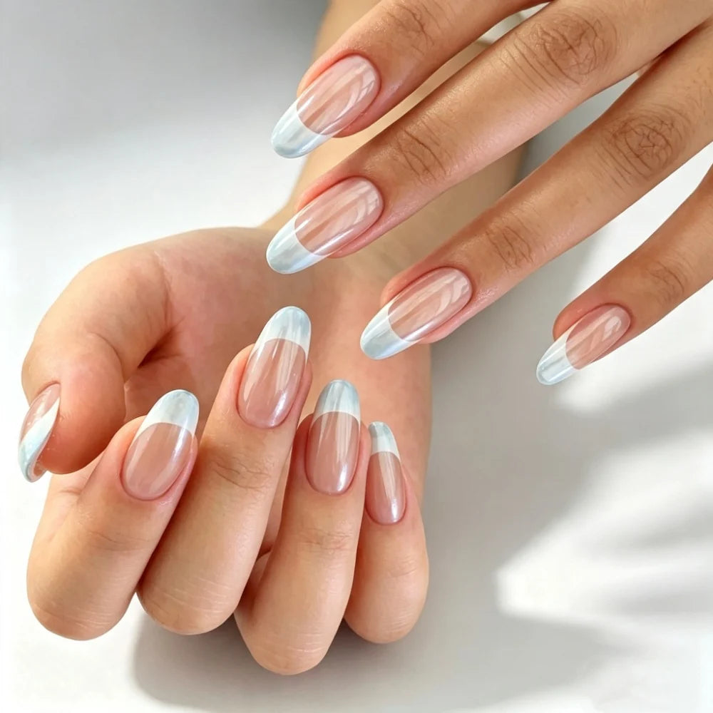 Press-On Nails Starry Night Pre-Glued Multiple Sizes