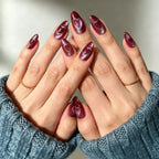 Press-On Nails Starry Night Pre-Glued Multiple Sizes