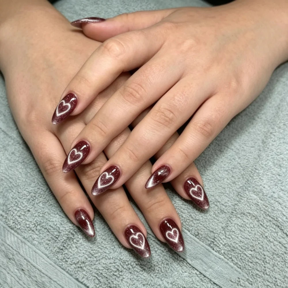 Press-On Nails Starry Night Pre-Glued Multiple Sizes