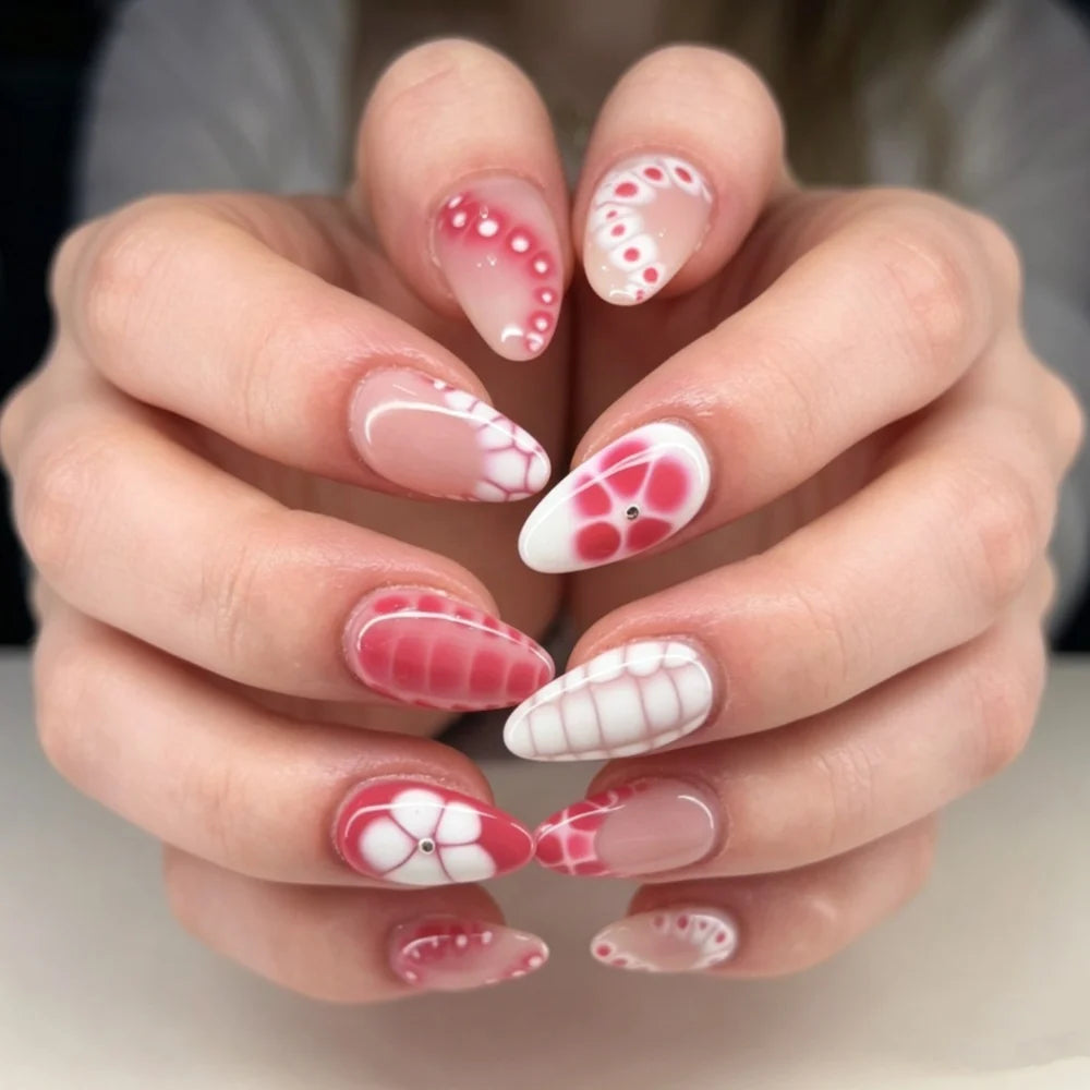 Press-On Nails Starry Night Pre-Glued Multiple Sizes