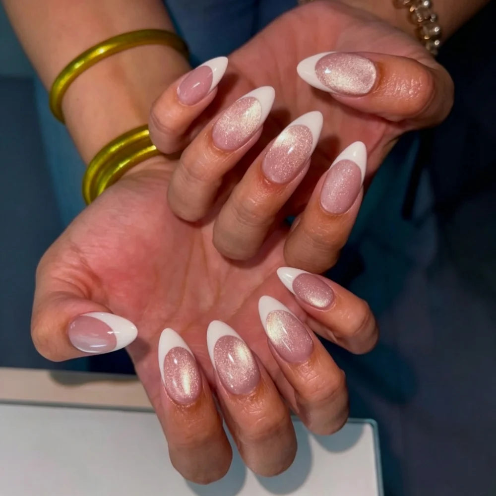 Press-On Nails Starry Night Pre-Glued Multiple Sizes