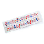 Press-On Nails Stars & Stripes Peel-And-Stick