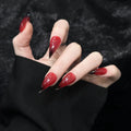 Press-On Nails Stiletto Adhesive Backing & Reusable