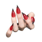 Press-On Nails Stiletto Adhesive Backing & Reusable