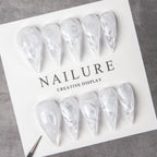 Press-On Nails Stiletto Artistic Peel & Stick
