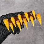 Press-On Nails Stiletto Claw Easy Apply & Reusable