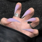 Press-On Nails Stiletto Claw Lightweight Easy Apply