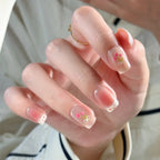 Press On Nails Stiletto Floral Peel & Press