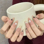 Press On Nails Stiletto Floral Peel & Press
