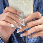 Press On Nails Stiletto Floral Peel & Press