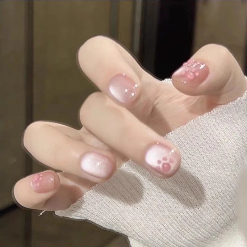 Press On Nails Stiletto Floral Peel & Press