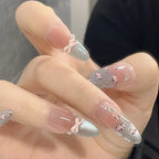 Press On Nails Stiletto Floral Peel & Press