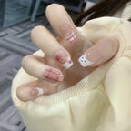 Press On Nails Stiletto Floral Peel & Press