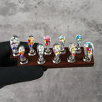 Press-On Nails Stiletto Glitter Chip-Resistant