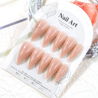 Press-On Nails Stiletto Glossy Easy Application