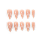 Press-On Nails Stiletto Glossy Easy Application