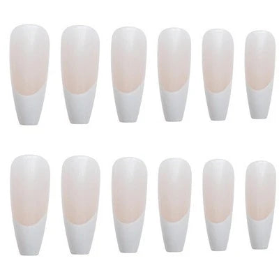Press-On Nails Stiletto Glossy Glue-On