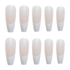 Press-On Nails Stiletto Glossy Glue-On