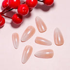 Press-On Nails Stiletto Gradient High-Gloss Self-Adhesive Set of 24