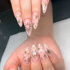 Press-On Nails Stiletto Handcrafted Embellished