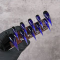 Press-On Nails Stiletto High-Gloss Adhesive Tabs
