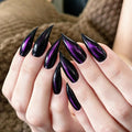 Press-On Nails Stiletto High-Gloss Peel-And-Stick